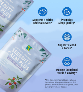 Serenity Calm Plus en Polvo, Suplemento Natural Calmante, Ayuda a <span class=keywords><strong>Aliviar</strong></span> <span class=keywords><strong>el</strong></span> <span class=keywords><strong>Estrés</strong></span> y la Tensión, Promueve la Relajación y Mejora <span class=keywords><strong>el</strong></span> Estado de Ánimo - Product Image 3