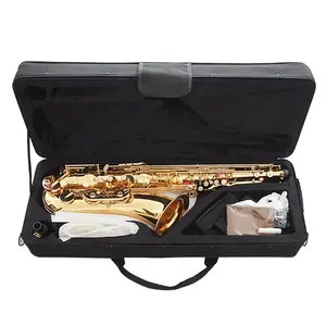 Aiersi instrumentos de vento personalizados, instrumentos de vento alto saxofone dourado para venda