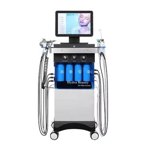 Korea 14 In1 Aesthetics Dermabrasion Facial Cleaning Hydro Facial Handpiece Beauty Clinic Machine