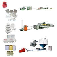 Équipement de thermoformage multifonctionnel en mousse de polystyrène PS pour la fabrication de plaques en thermocol jetables, boîtes alimentaires en mousse, barquettes à œufs et conteneurs