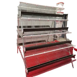 Needesign — <span class=keywords><strong>cage</strong></span> à <span class=keywords><strong>3</strong></span> niveaux 4 portes, 96 oiseaux, œufs de poulet, volaille, à vendre - Product Image 2