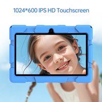 Tablette portable pour enfants K7 Pro 7 pouces Android 2 Go de RAM 32 Go de ROM Unisoc SC7731E Double caméra WiFi Tablette PC pour l'apprentissage et les voyages