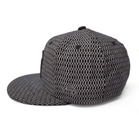 Gorra Snapback Bordada con Diseño Gótico Entrelazado MN para Hombre y Mujer, Negra y Gris, Estilo Urbano, Visera Plana, Ajustable, Nuevo Estilo
