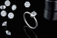 Bijoux de souhaits 2022 Offre Spéciale Serendipity Gra Certified Moissanite Rings Ovale Shape Moissanite Ring Gold for Unique Design
