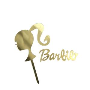 อุปกรณ์ตกแต่งเค้กวันเกิด<span class=keywords><strong>เจ้า</strong></span><span class=keywords><strong>หญิง</strong></span>แบบใหม่ ลายครอส บอร์เดอร์ อิน วินด์  อะคริลิคสำหรับตกแต่งซิลลูเอท - Product Image 5