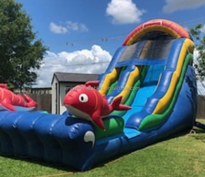 Tobogán Acuático Inflable Colchón Inflable para Fiesta Castillo <span class=keywords><strong>Hinchable</strong></span> Tobogán Inflable - Product Image 4