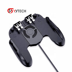 Ventilador de Refrigeración para Teléfono Móvil SYYTECH, Joystick con Botones L1 R1, Gatillo de Agarre para Control de Juegos, Diseño Ergonómico, IOS/Android - Product Image 1