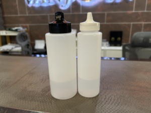 Bouteilles en plastique HDPE de 12 oz et 16 oz de qualité alimentaire pour ketchup, emballage de sauce piquante, récipient à condiments à large ouverture, bouteilles de sauce chili en HDPE - Product Image 3