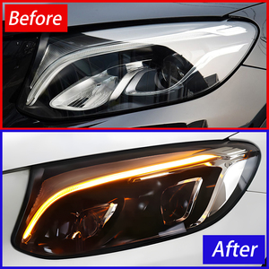 Phares avant pour Mercedes-Benz <span class=keywords><strong>GLC</strong></span> W253 2016-2019, ensemble de phares automobiles, mise à niveau haut de gamme, lentille de projecteur LED X253, accessoires <span class=keywords><strong>d</strong></span>'outillage - Product Image 3