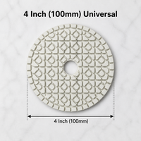 Disques de polissage à sec/humide San Yuan Quanzhou Brother pour granit, marbre et quartz, 3 étapes, grain 1-3, OEM, garantie 3 ans