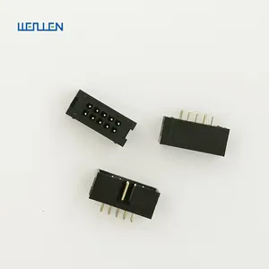 2.54Mm Pitch 2*5 Pin Box Header Dip Type Connector