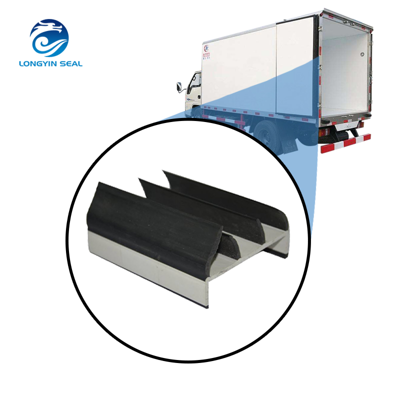 Уплотнитель для холодильных грузовиков, резиновые уплотнители для дверей холодильника, грузовика, черный ПРОМЫШЛЕННЫЙ АМОРТИЗАТОР нестандартной формы