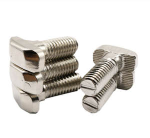 M5 M6 M8 <span class=keywords><strong>Nickel</strong></span> mạ thép tiêu chuẩn Châu Âu t-loại búa vít bu lông cho nhôm hồ sơ - Product Image 3