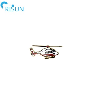 Sản Xuất Cá Nhân Tùy Chỉnh Máy Bay Thiết Kế Trâm Pin Kim Loại Máy Bay Side Xem Black Hawk Hoàng Gia Không Khí Bay Máy Bay Trực Thăng Ve Áo <span class=keywords><strong>Pins</strong></span> - Product Image 3