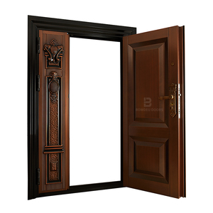 Bowdeu – porte d'entrée d'usine, extérieur pare-balles, luxe, extérieur résidentiel, sécurité, porte en aluminium moulé - Product Image 2