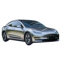 Tesla Model 3/Y Ceramic Black Warrior Full-Vehicle PET Wrap Liquid Metal GT Silver Matte Gray Buatan Cina