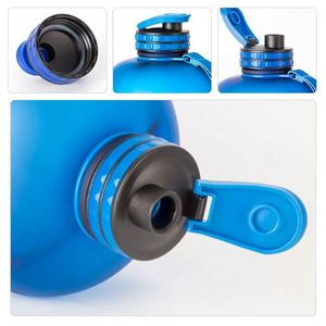 Custom 64 oz 2L Tour Sports Water Jug <b>Plastic</b> Steel Large Water Bottle Canteen Thermos - Product Image 3