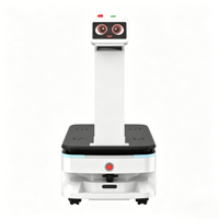 Robot de livraison autonome pour usine AGV AMR 100KG, manutention de matériaux, navigation laser SLAM, système logistique intelligent