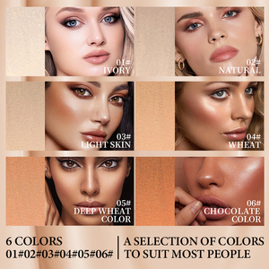 Fond de teint correcteur waterproof et naturel à couvrance totale avec pinceau double embout - Product Image 4