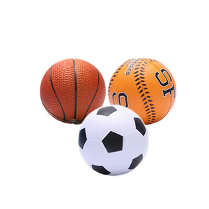 Juguetes Antiestrés de Espuma de PU Personalizados con Forma de Balón Deportivo, Baloncesto y Fútbol, Juguete Promocional con Forma de Balón de Baloncesto - Product Image 3