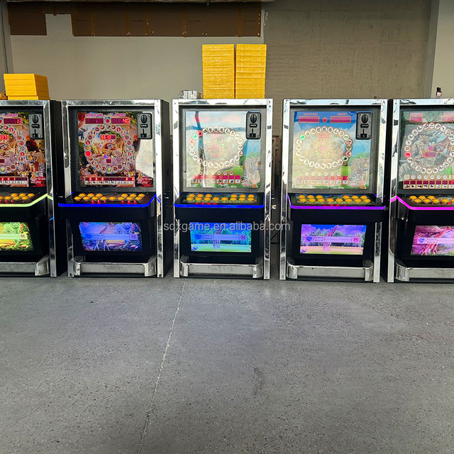 Mario Style Metal & Wood Arcade Cabinet with 110/220V Power for Indoor Entertainment Centers and Amusement Parks