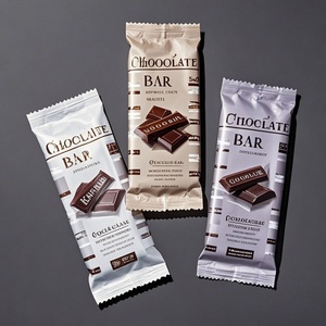 Sachet personnalisé imprimé avec logo, en aluminium, scellé sur 3 côtés, pour sucettes aux champignons, emballage alimentaire en plastique, sac refermable en Mylar pour barres chocolatées - Product Image 3