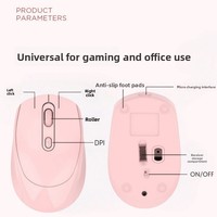 Mouse Ergonomis DPI Tiga Kecepatan yang Dapat Disesuaikan, Mouse Komputer Nirkabel USB 2.4G untuk Penggunaan Laptop