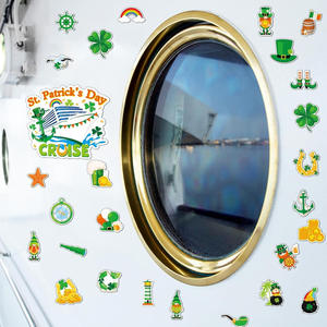 Decoraciones Magnéticas para Puertas de Cruceros del Día de San Patricio, Juego de Protectores de Parachoques de Plástico EVA de Goma de PVC Duradero para Automóviles Pequeños y Cruceros Marítimos - Product Image 6
