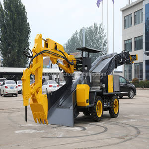 رافعة ورافعة حجر صغيرة لتفريغ الأماكن في الأنابيب والتعدين، رافعة ورافعة حجر صغيرة تعمل بالديزل - Product Image 5