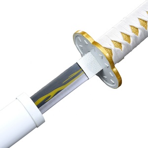 <span class=keywords><strong>Espada</strong></span> de juguete de madera de Anime Demon Slayer, Agatsuma <span class=keywords><strong>Zenitsu</strong></span> - Product Image 4