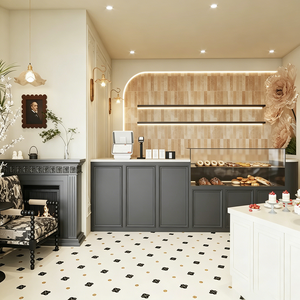 Espositori Bifacciali per <span class=keywords><strong>Torte</strong></span> e Pane, Scaffali in Vetro per Pasticceria, Design per Negozi di Dolci e Confetterie - Product Image 3