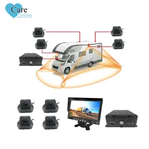 Veicolo di fabbrica car blackbox mobile dvr blind spot detection sistema di telecamere a vista per uccelli a 360 gradi per tutte le auto con un prezzo economico