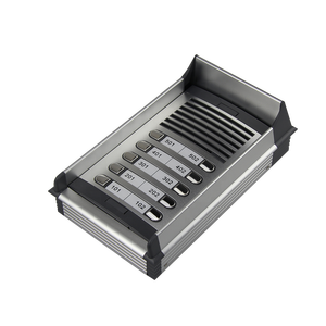 <span class=keywords><strong>Interphone</strong></span> audio <span class=keywords><strong>moderne</strong></span> 4 boutons poussoirs Panneau de porte pour une sécurité haut de gamme avec transmission vocale claire et module d'isolation du signal - Product Image 3
