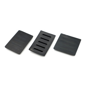 Base de Plástico para Equipaje J037 J038, Resistente a Arañazos y Golpes, Accesorio para Bolsas, Negro, 50x50mm, 59x41mm, 64x39.5mm - Product Image 3