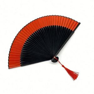 Handheld Floral <b>Folding</b> <b>Fans</b> Feather <b>Hand</b> <b>Fans</b> With Tassel Women's Bamboo <b>Hand</b> Holding <b>Fans</b> - Product Image 4