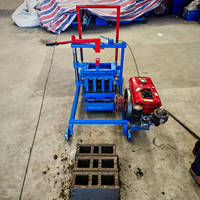 Machine à fabriquer des briques en béton Wanjun Small QMR2-45 à 2 trous, machine à fabriquer des blocs pour usine de briques