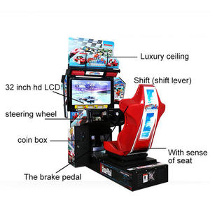 Máquina <span class=keywords><strong>de</strong></span> Juegos Arcade Retro <span class=keywords><strong>de</strong></span> 32 Pulgadas para un Jugador, <span class=keywords><strong>Simulador</strong></span> <span class=keywords><strong>de</strong></span> Carreras <span class=keywords><strong>de</strong></span> 220V con Soporte Multilingüe y Aceptador <span class=keywords><strong>de</strong></span> Billetes para Niños - Product Image 3