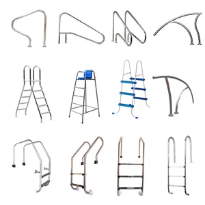 Manufacturers Direct Sales Pool Stainless Steel Ladder 304 Stainless Steel Pool Ladder Stainless Steel Pool Ladder Steps