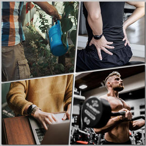 Ceinture <span class=keywords><strong>de</strong></span> soutien lombaire robuste et réglable pour la correction <span class=keywords><strong>de</strong></span> la posture et le soutien du bas du dos - Product Image 6