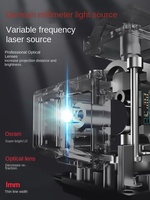 Niveau laser infrarouge 12 lignes haute précision, faisceau lumineux fin, alimenté par batterie, pour murs, sols et extérieur, faisceau vert automatique