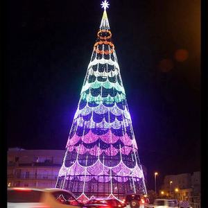 आउटडोर थोक पिक्सेल आरजीबी शंकु प्रकाश 3d पेड़ आकृति रोशनी का नेतृत्व किया - Product Image 2