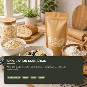 Fiocchi d'Avena Naturali ad Alto Contenuto di Fibre Senza Glutine per <span class=keywords><strong>Colazione</strong></span> con Latte, Vendita all'Ingrosso dalla Cina - Product Image 6
