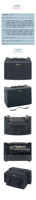 Roland Ac-60 Speaker Gitar Akustik Hitam 60w Dengan Kemasan Asli