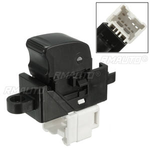 Interrupteur de lève-vitre électrique à 6 broches pour Nissan Pathfinder X-Trail Almera Patrol GU Y61 MK2 R20 T30, interrupteurs avant et gauche - Product Image 1