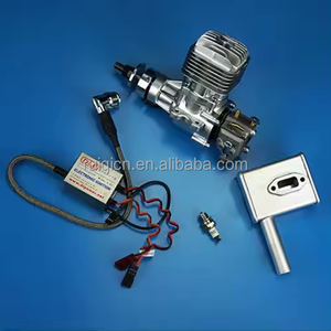 Motor de Gasolina/Petróleo Original DLE111 DLE 111CC de Dos Cilindros y Dos Tiempos, 11.2HP, Relación de Compresión 7.6:1 para Avión RC - Product Image 6
