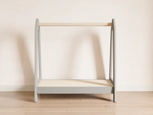 Porte-vêtements pour enfants, porte-vêtements Montessori en bois - Product Image 4
