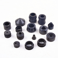 Tige de protection en caoutchouc personnalisé, 8mm, pare-choc à bras ovale en forme de champignon gonflable, couvercle de tuyau d'ombrage à vibration, pour canalisations