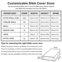 Housse de Bible en cuir pleine fleur sur mesure avec blocage RFID, pochette de protection pour livre avec fente pour cartes et boucle pour stylo, idéale pour les voyages, l'église et l'usage quotidien