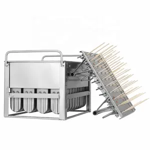 Comercial 40 cavidades 304 máquina de moldes de paletas de acero inoxidable moldes de paletas de hielo moldes para hacer paletas de hielo paletas de helado - Product Image 1