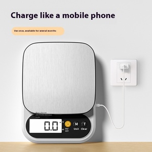 مقياس مطبخ رقمي إلكتروني صغير جهاز وزن غرام منزلي خبز القهوة والأطعمة - Product Image 4